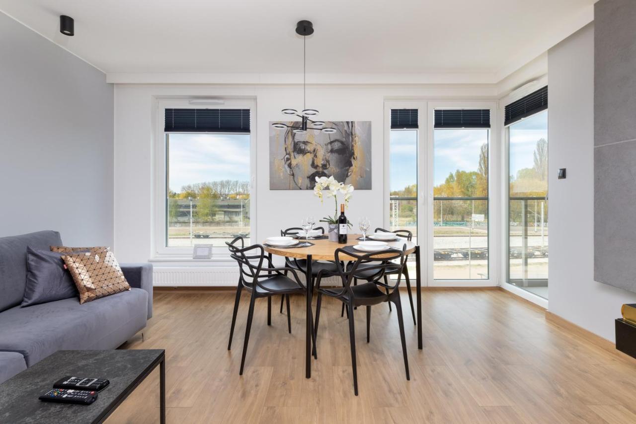 Apartament Przystan Letnica By Noclegi Renters 格但斯克 外观 照片